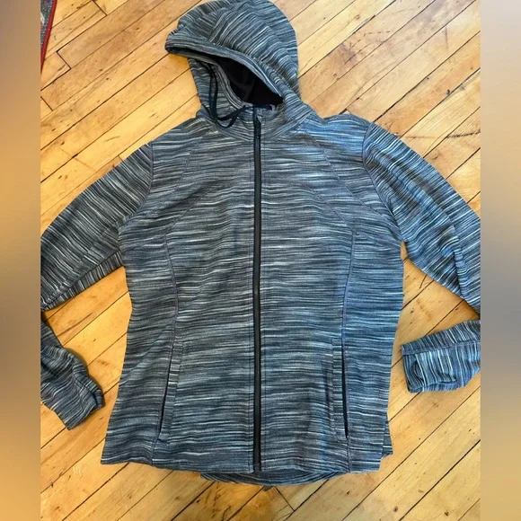 Lululemon Hooded Define Jacket *Nulu Mini Space Dye Herringbone Heathered - Picture 2 of 4